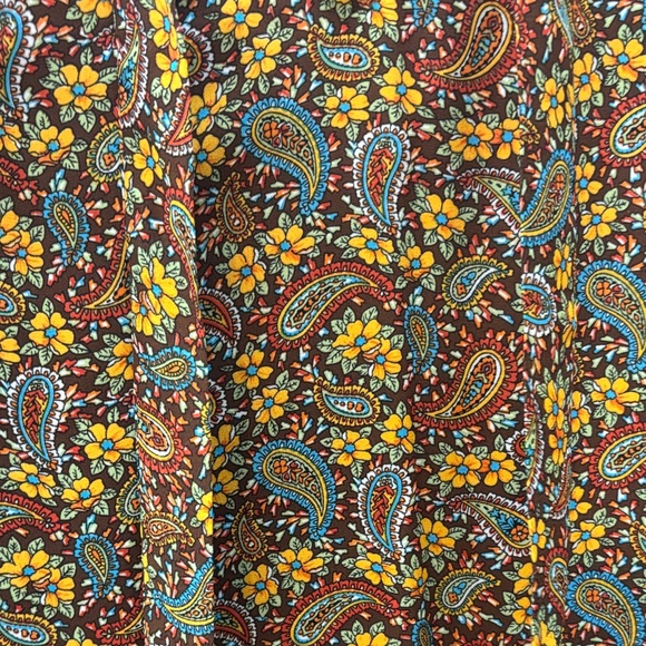 Cotton Candy Multicolor Paisley Midi Dress - Picture 4 of 6